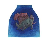 Lotta Con I Dinosauri Passeggino Tettoia Copri Seggiolino Copertura Infermieristica Auto per Bambini per L'Allattamento Al Seno Morbido Traspirante Elastica Tettuccio