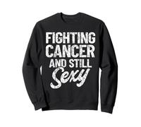Lotta Contro Il Cancro e Ancora Sexy | Chemo Warrior Vintage Felpa