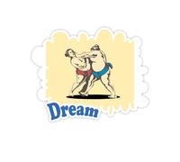 Lotta Contro Il Sumo Tradizionale Giapponese Adesivi Citazione Sogno Decalcomanie in Vinile