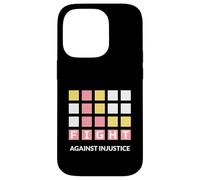 Lotta contro l'ingiustizia (Dichiarazione di giustizia della resistenza) Custodia per iPhone 14 Pro