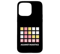Lotta contro l'ingiustizia (Dichiarazione di giustizia della resistenza) Custodia per iPhone 15 Pro Max