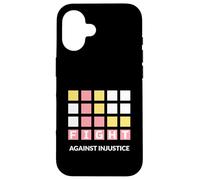Lotta contro l'ingiustizia (Dichiarazione di giustizia della resistenza) Custodia per iPhone 16