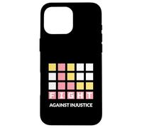 Lotta contro l'ingiustizia (Dichiarazione di giustizia della resistenza) Custodia per iPhone 16 Pro Max