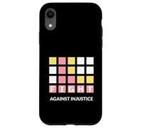 Lotta contro l'ingiustizia (Dichiarazione di giustizia della resistenza) Custodia per iPhone XR