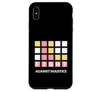 Lotta contro l'ingiustizia (Dichiarazione di giustizia della resistenza) Custodia per iPhone XS Max
