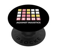 Lotta contro l'ingiustizia (Dichiarazione di giustizia della resistenza) PopSockets PopGrip Adesivo