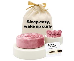 lotta curls Set di nastri arricciacapelli Cheeky Blush