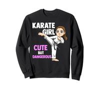 Lotta di Arti Marziali - Carina la Ragazza del Karate Felpa