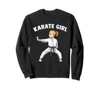 Lotta MMA Karate Ragazza Combattente Felpa