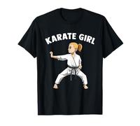 Lotta MMA Karate Ragazza Combattente Maglietta