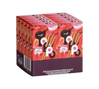 LOTTE TOPPO STRAWBERRY CHOCOLATE PACK 10X40G THA