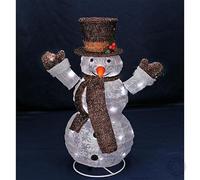 Lotti 67868 - Pupazzo di neve a LED, 60 cm, 67868