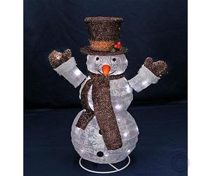 Lotti 67868 - Pupazzo di neve a LED, 60 cm, 67868