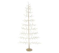 Lotti Albero luminoso Bianco 1 gioco di luce (H150 D75 cm) TIGLIO 2D 186 luci -