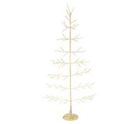 Albero luminoso 1 gioco di luce (H90 D45 cm) TIGLIO 2D 78 luci - MICROLED IP44 Bianco 79922