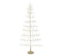 Albero luminoso 1 gioco di luce (H120 D60 cm) TIGLIO 2D 114 luci - MICROLED IP44 Bianco 79939