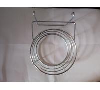 Lotti Allevamento Canarini Porta Nido Acciaio + Cotone + 20gr Pelo Capra + 5