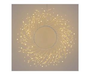 Lotti Corona 1 gioco di luce (60cm) (1pz) TIGLIO 260 luci - MICROLED Bianco