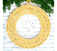 Lotti Corona 3D LED 35 cm 1000 MicroLED Luci Natale Dietro Porta Luminoso [EEK: Conforme]