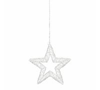 Lotti Decorazione Natalizia Stella 3D 140 LED Bianco Caldo IP44 Ø35cm x Esterno