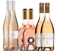 Lotti di scoperta Best of Côtes de Provence : 2 Miraval du Château de Miraval-2 Whispering Angels du Château d’esclans -2 M Minuty du Château Minuty
