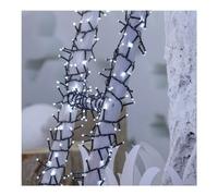 Lotti Filo luci Natale 1500 luci - MINILED (30,5 + 4 mt) 8 Giochi di luce XMAS