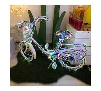 Lotti Filo luci Natale 1500 luci - MINILED (30,5 + 4 mt) 8 Giochi di luce XMAS