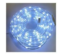 Lotti Filo luci Natale 200 luci - LED (10 + 4 mt) 8 Giochi di luce CHRISTMAS