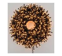 Lotti Filo luci Natale 2000 luci - MINILED (40,5 + 4 mt) 8 Giochi di luce XMAS
