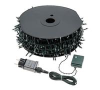 Lotti Filo luci Natale 2000 luci - MINILED (40,5 + 4 mt) 8 Giochi di luce XMAS