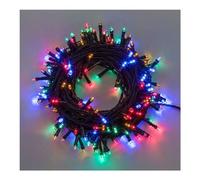 Lotti Filo luci Natale 320 luci - LED (19,5 + 4 mt) 8 Giochi di luce CHRISTMAS