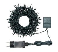 Lotti Filo luci Natale 360 luci - MINILED (25,7 + 4 mt) 8 Giochi di luce XMAS