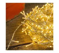 Lotti Filo luci Natale 360 luci - MINILED (25,7 + 4 mt) 8 Giochi di luce XMAS