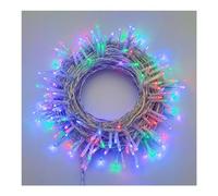 Lotti Filo luci Natale 360 luci - MINILED (25,7 + 4 mt) 8 Giochi di luce XMAS