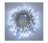 Lotti Filo luci Natale 360 luci - MINILED (25,7 + 4 mt) 8 Giochi di luce XMAS