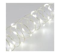 Lotti Filo luci Natale 400 luci - MICROLED (20 + 4 mt) 8 Giochi di luce XMAS