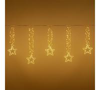 Lotti Ice Cluster Light 320xH80cm con Stelle 950 MicroLED BIANCO CALDO ILPF-ST S M950-PF