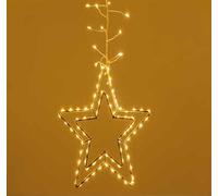 LOTTI Ice CLuster Light con stella 392 MicroLED Bianco caldo