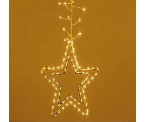 LOTTI Ice CLuster Light con stella 392 MicroLED Bianco caldo