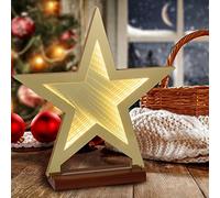 Lotti Importex S.R.L. Stella con Base E Specchio H36CM Infinity LED Luce Fissa IP20
