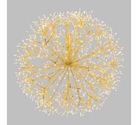 Lotti Ramo Natale Sfera Ricco RICH Champagne ø50cm 912 MicroLED 5m+ø50cm