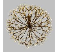 Lotti Ramo Natale Sfera Ricco RICH Marrone ø50cm 912 MicroLED 5m+ø50cm