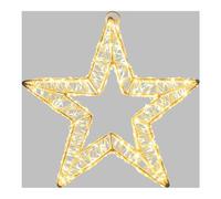 Lotti Stella 3D (L35 H35 cm) 1 gioco di luce 1800 luci - MICROLED IP44 75665