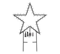 Lotti Stella (L75 P6 H120 cm) 14 giochi di luce (1pz) WONDER 100 luci - LED