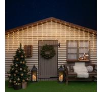 Lotti Tenda Luminosa 460x80cm 1152 LED StarFall Bianco Caldo Interno Esterno onforme]