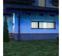 Lotti Tenda Luminosa 500 LED Soft Bianco Freddo 5x1 m Luci Natale con Controller [EEK: Conforme]