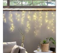 Lotti Tenda Luminosa Ice Light 340x80cm 576 LED StarFall Bianco Caldo + Freddo [EEK: Conforme]
