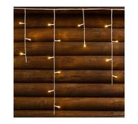 Lotti Tenda luminosa Natale 180 luci - LED (7,68 + 4 mt) 8 Giochi di luce IP44