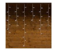 Lotti Tenda luminosa Natale 182 luci - LED (5,04 + 4 mt) 8 Giochi di luce IP44