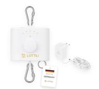 Lottili Motore a molla, silenzioso e autoapprendente, con timer e modalità continua, oscillazione finemente regolabile, a partire da 3 kg, prodotto in Germania